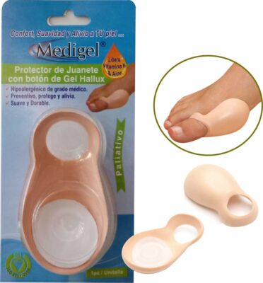 Protector para Juanete de Botón 1pz BLISTER