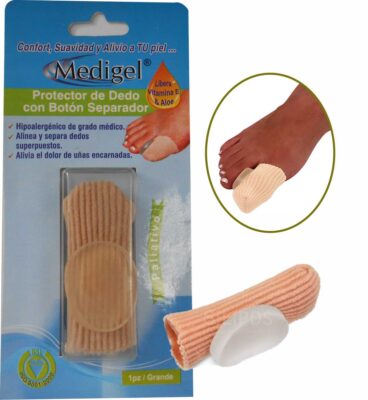 Protector de Dedo Grande con Botón Separador 1pz BLISTER